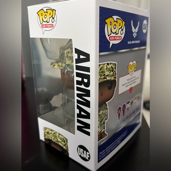 Female U.S. Airforce Military Funko Pop. Support the Troops - Picture 3 of 3